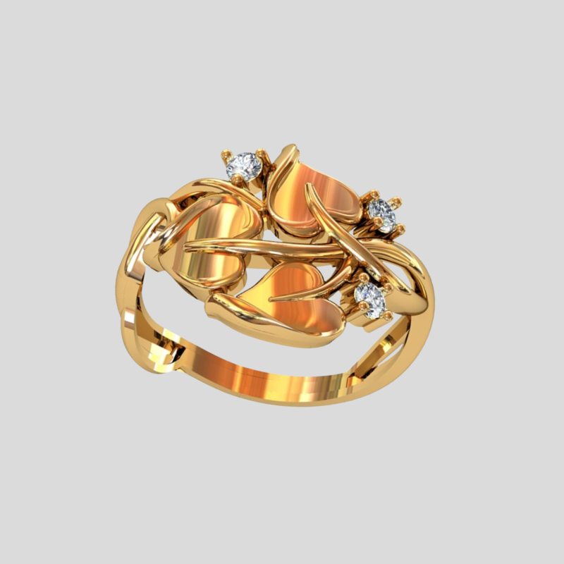 Ring "Leaves"