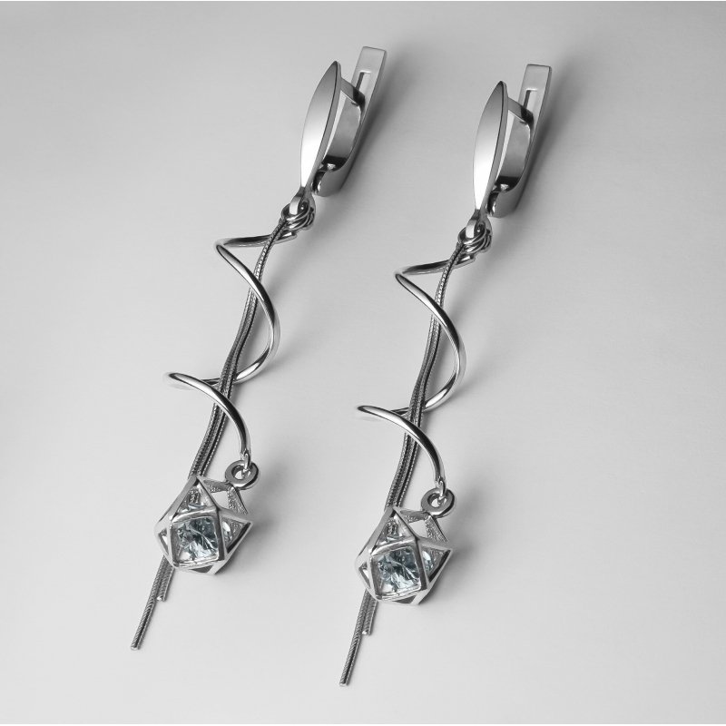 Earrings "Encompassing the Senses"