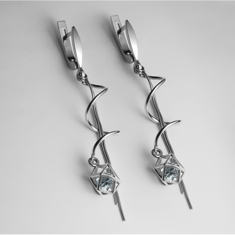 Earrings "Encompassing the Senses"