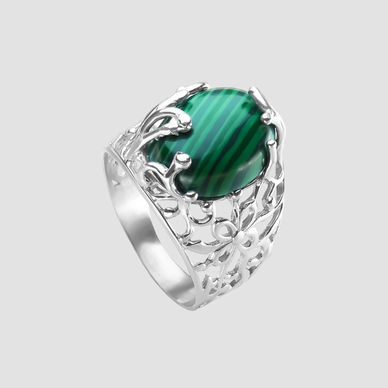 Ring "Malachite"