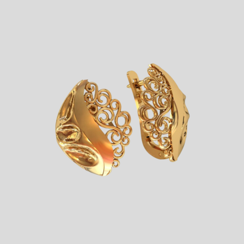 Earrings "Imagination"