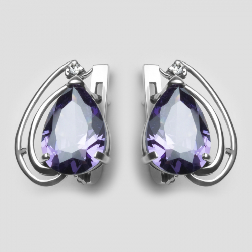 Earrings "Watercolor"