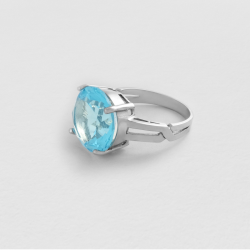 Ring with Blue Quartz