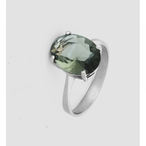 Ring with Smoky Quartz