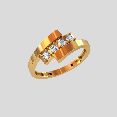 Ring "Combination of Glitter"