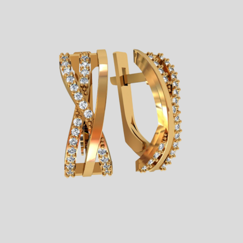 Earrings "Unique Union"