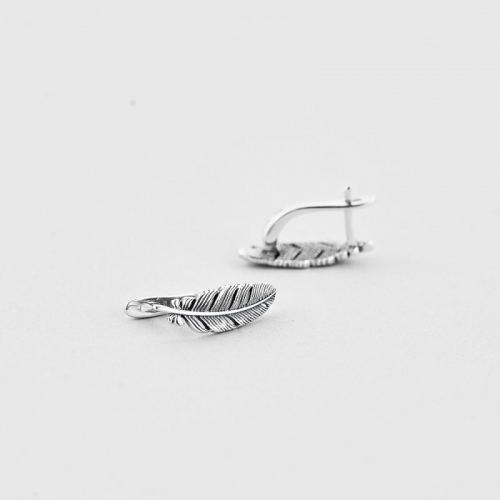Earrings "Feathers"